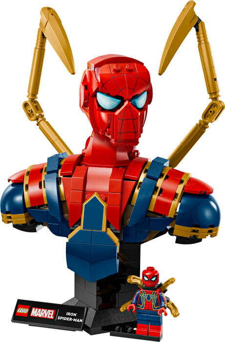 76326 LEGO® | Marvel Iron Örümcek Adam Büstü - 1