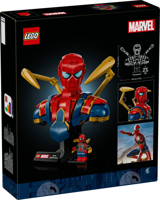 76326 LEGO® | Marvel Iron Örümcek Adam Büstü - 3