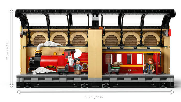 76450 LEGO® Harry Potter™ Kitaplık Dekoru: Hogwarts™ Ekspresi - 5