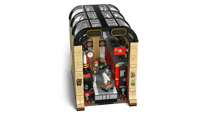 76450 LEGO® Harry Potter™ Kitaplık Dekoru: Hogwarts™ Ekspresi - 6