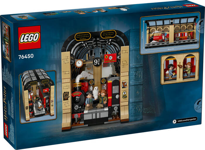 76450 LEGO® Harry Potter™ Kitaplık Dekoru: Hogwarts™ Ekspresi - 7