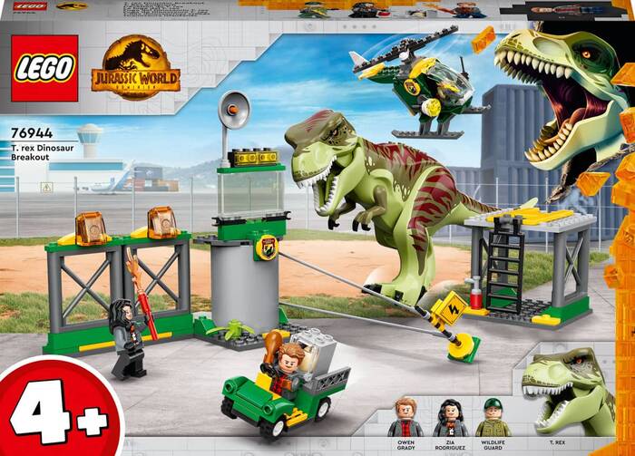 76944 LEGO Jurassic World™ T. rex Dinozor Kaçışı - 2