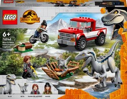 76946 LEGO Jurassic World™ Blue ve Beta Velociraptor Yakalama - 2
