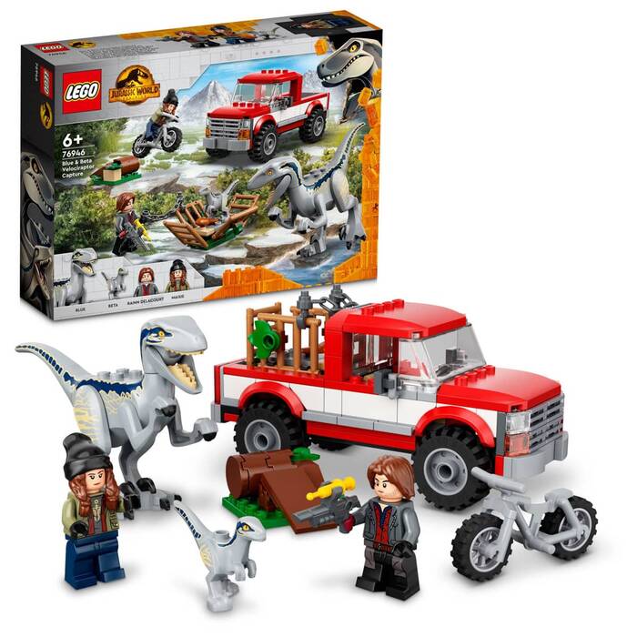 76946 LEGO Jurassic World™ Blue ve Beta Velociraptor Yakalama - 4