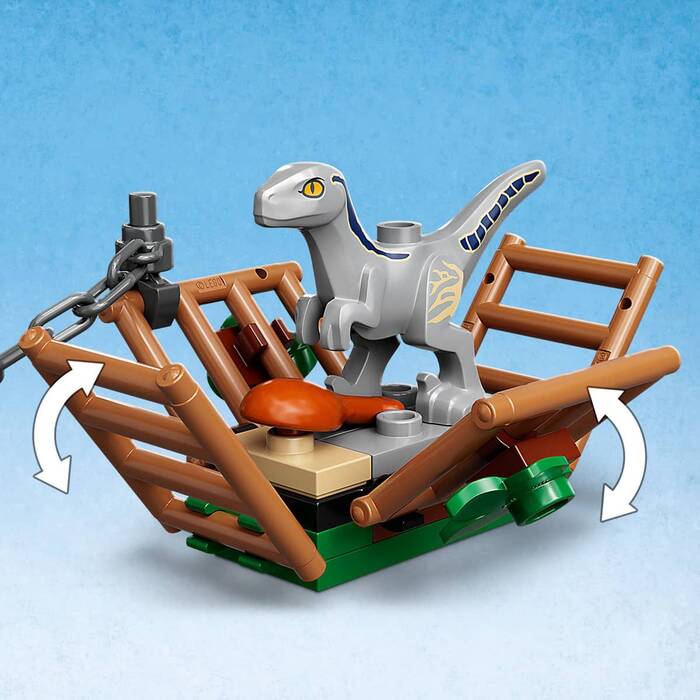 76946 LEGO Jurassic World™ Blue ve Beta Velociraptor Yakalama - 5