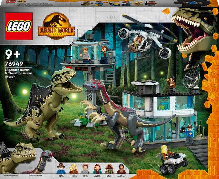 76949 LEGO Jurassic World™ Giganotosaurus ve Therizinosaurus Saldırısı - 2