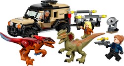 76951 LEGO Jurassic World™ Pyroraptor ve Dilophosaurus Nakliyesi - LEGO Iconic