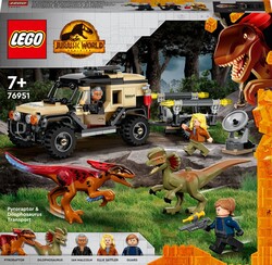 76951 LEGO Jurassic World™ Pyroraptor ve Dilophosaurus Nakliyesi - LEGO Iconic (1)