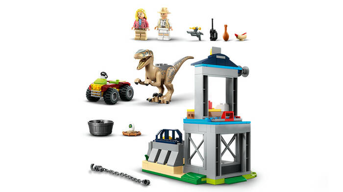 76957 LEGO® Jurassic World Velociraptor Kaçışı - 5
