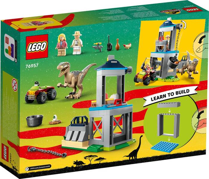 76957 LEGO® Jurassic World Velociraptor Kaçışı - 7