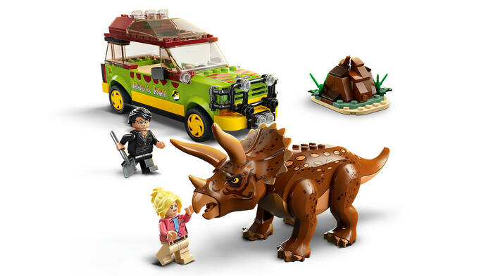 76959 LEGO® Jurassic World Triceratops Araması - 3