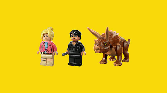 76959 LEGO® Jurassic World Triceratops Araması - 4