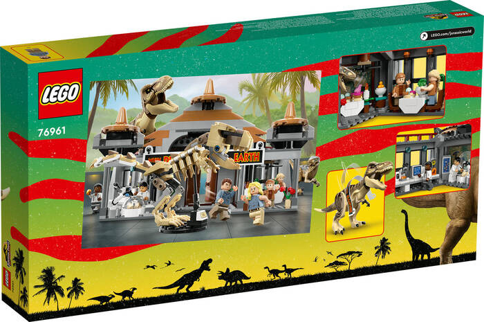 76961 LEGO® Jurassic World Ziyaretçi Merkezi: T. rex ve Raptor Saldırısı - 7