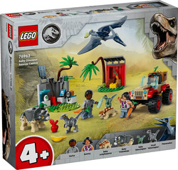 76963 LEGO® Jurassic World Yavru Dinozor Kurtarma Merkezi - Jurassic World™ (1)