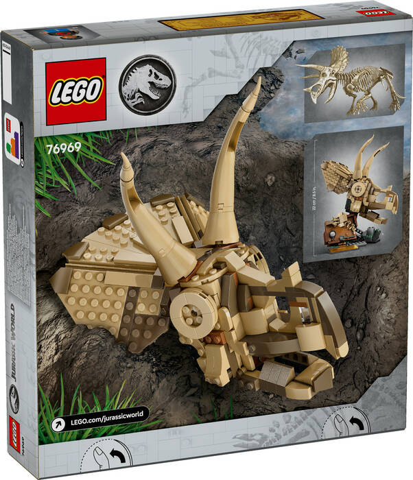 76969 LEGO® Jurassic World Dinozor Fosilleri: Triceratops Kafatası - 6