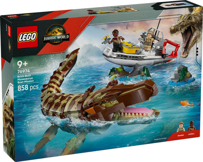 76974 LEGO® Jurassic World Mosasaurus Tekne Görevi - 2