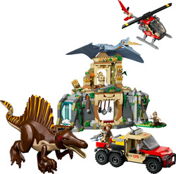 76976 LEGO® Jurassic World Spinosaurus ve Quetzalcoatlus Hava Görevi - Jurassic World™