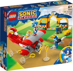 76991 LEGO® Sonic Tails'in Atölyesi ve Tornado Uçağı - LEGO Iconic (1)