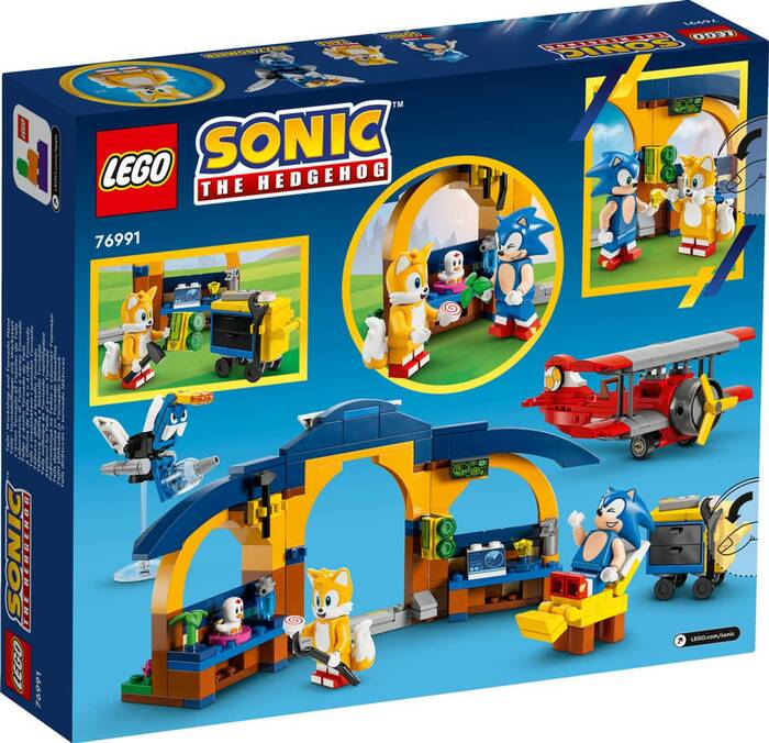 76991 LEGO® Sonic Tails'in Atölyesi ve Tornado Uçağı - 7
