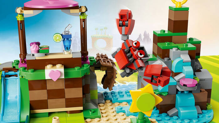 76992 LEGO® Sonic Amy'nin Hayvan Kurtarma Adası - 4