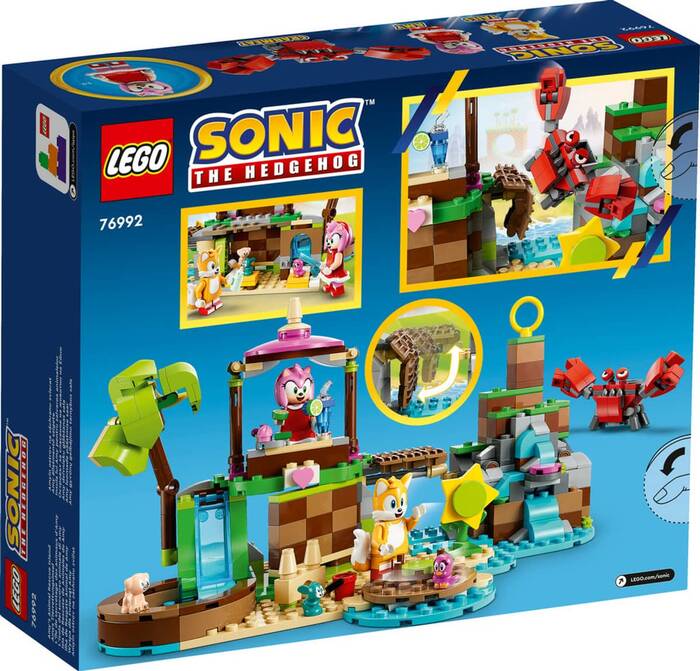 76992 LEGO® Sonic Amy'nin Hayvan Kurtarma Adası - 7