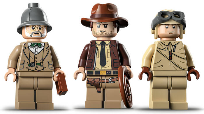 77012 LEGO® Indiana Jones Avcı Uçağı Takibi - 4