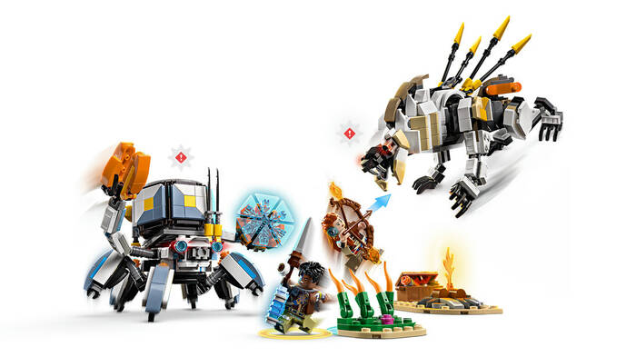 77037 LEGO® Horizon Adventures™ Aloy ve Varl, Metalkabuk ve Hızardiş’e Karşı - 3