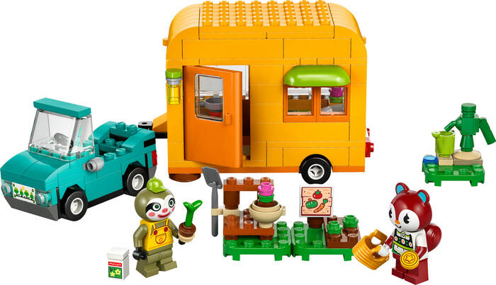 77054 LEGO® Animal Crossing Leif Karavan ve Bahçe Dükkanı - 1