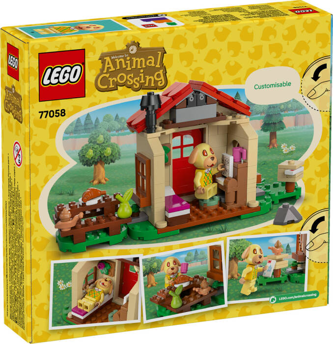 77058 LEGO® Animal Crossing™ Goldie Şirin Evinde - 7