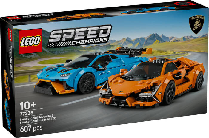 77238 LEGO® Speed Champions Lamborghini Revuelto ve Huracán STO - 2