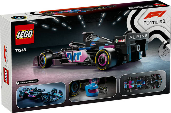 77248 LEGO® Speed Champions BWT Alpine F1® Team A524 Yarış Arabası - 7