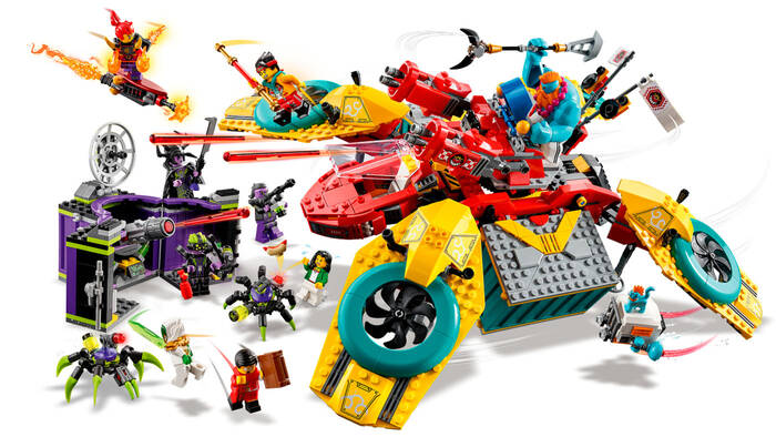 80023 Monkie Kid's Team Dronecopter - 3
