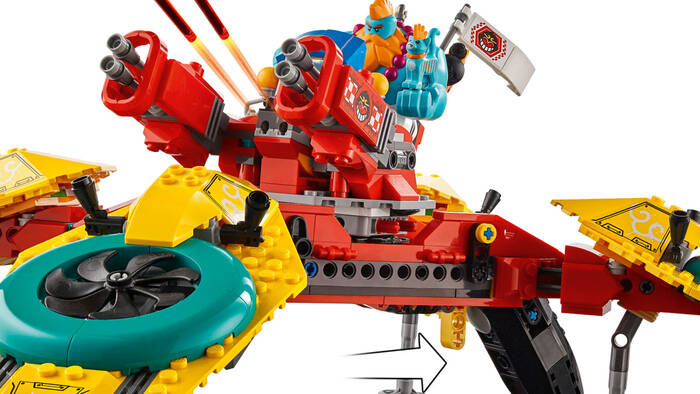 80023 Monkie Kid's Team Dronecopter - 11