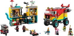 80038 LEGO Monkie Kid™ Monkie Kid Ekip Kamyonu - LEGO Iconic