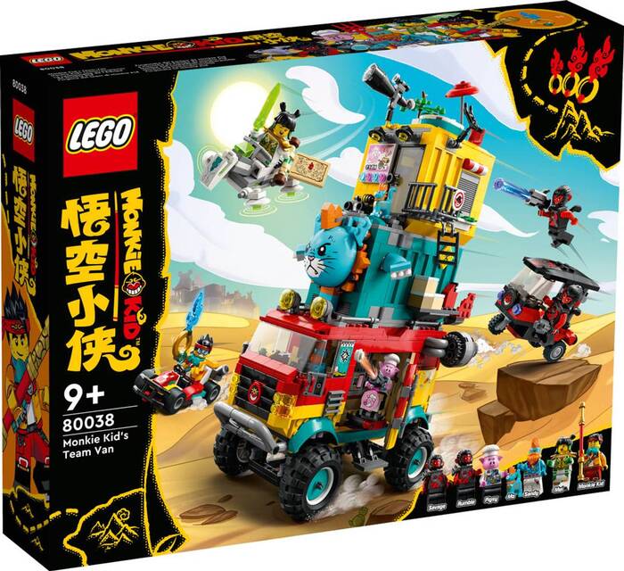 80038 LEGO Monkie Kid™ Monkie Kid Ekip Kamyonu - 2