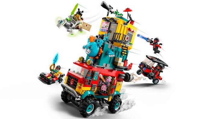 80038 LEGO Monkie Kid™ Monkie Kid Ekip Kamyonu - 4