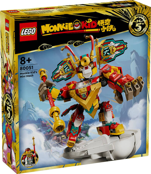 80051 LEGO® Monkie Kid Monkie Kid'in Mini Robotu - 2