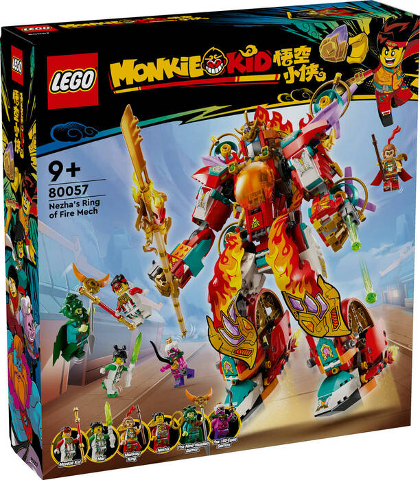80057 LEGO® Monkie Kid Nezha'nın Ateş Çemberi Robotu - 2