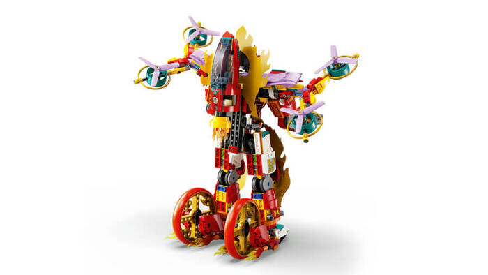 80057 LEGO® Monkie Kid Nezha'nın Ateş Çemberi Robotu - 6