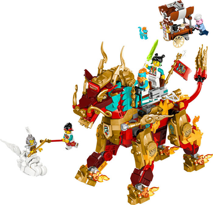 80066 LEGO® Monkie Kid Mitolojik Yaratık Qilin - 1