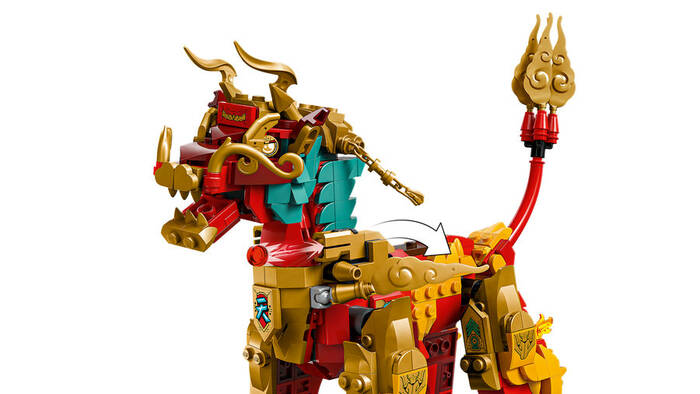 80066 LEGO® Monkie Kid Mitolojik Yaratık Qilin - 5