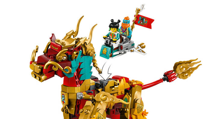 80066 LEGO® Monkie Kid Mitolojik Yaratık Qilin - 6