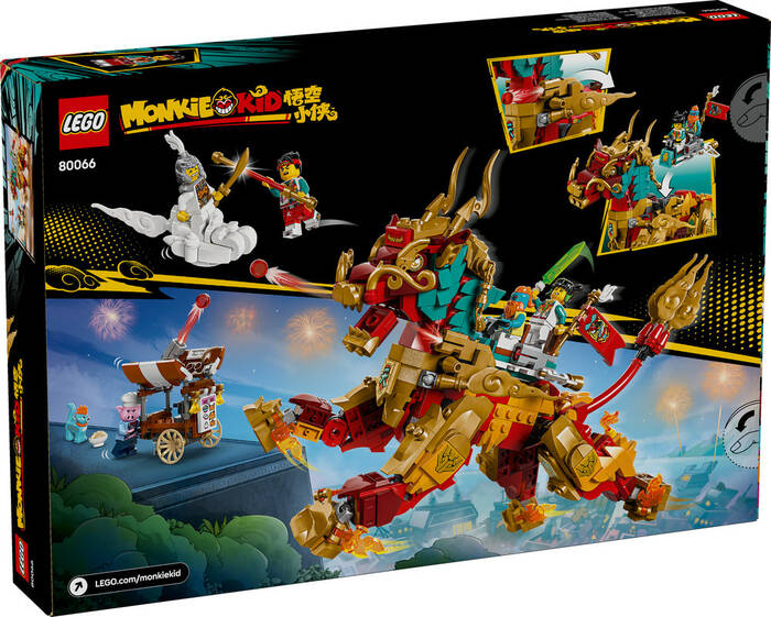 80066 LEGO® Monkie Kid Mitolojik Yaratık Qilin - 7