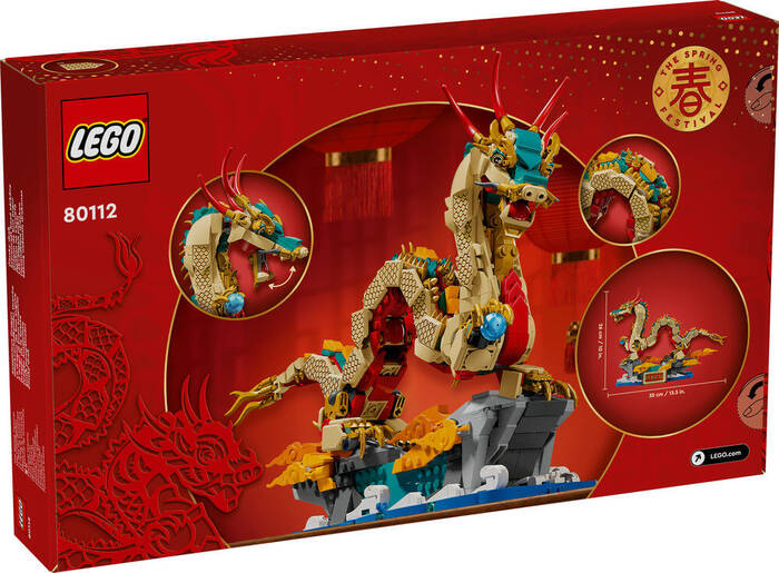 80112 LEGO® Chinese Festivals Şanslı Ejderha - 7