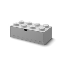 40211740 LEGO Masa Çekmecesi̇ 8 - Gri̇ - Saklama ve Ev Dekoru