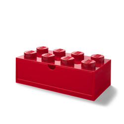 40211730 LEGO Masa Çekmecesi̇ 8 - Kırmızı - Saklama ve Ev Dekoru