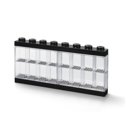 40660003 LEGO Minifigür Sergi Kutusu 16 - Siyah - Saklama ve Ev Dekoru