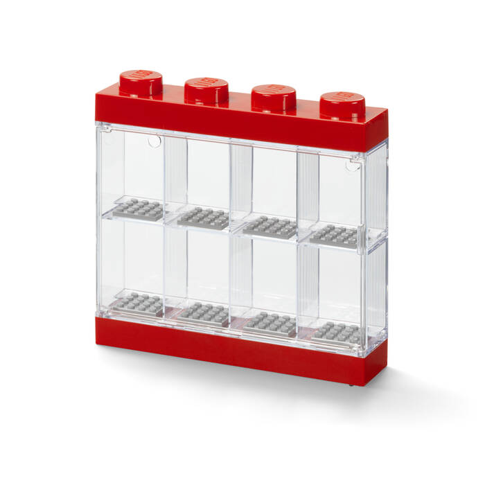 40650001 LEGO Minifigür Sergi Kutusu 8 - Kırmızı - 1