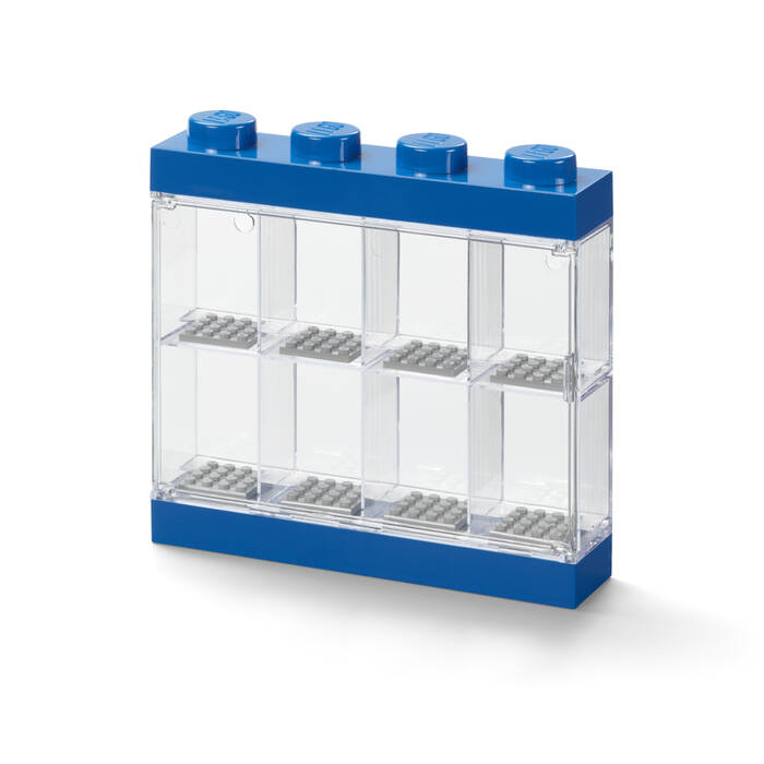 40650005 LEGO Minifigür Sergi Kutusu 8 - Mavi - 1