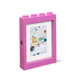 41131739 LEGO Resim Çerçevesi - Parlak Mor - Saklama ve Ev Dekoru